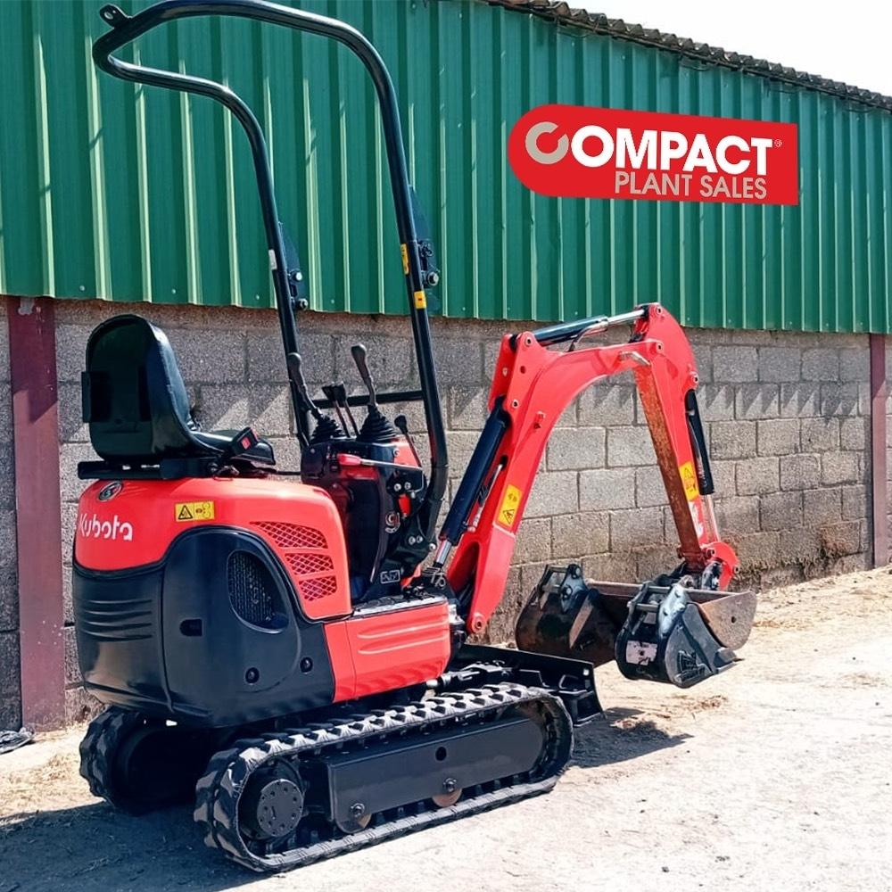 Kubota K008-3 Mini rýpadlá < 7t
