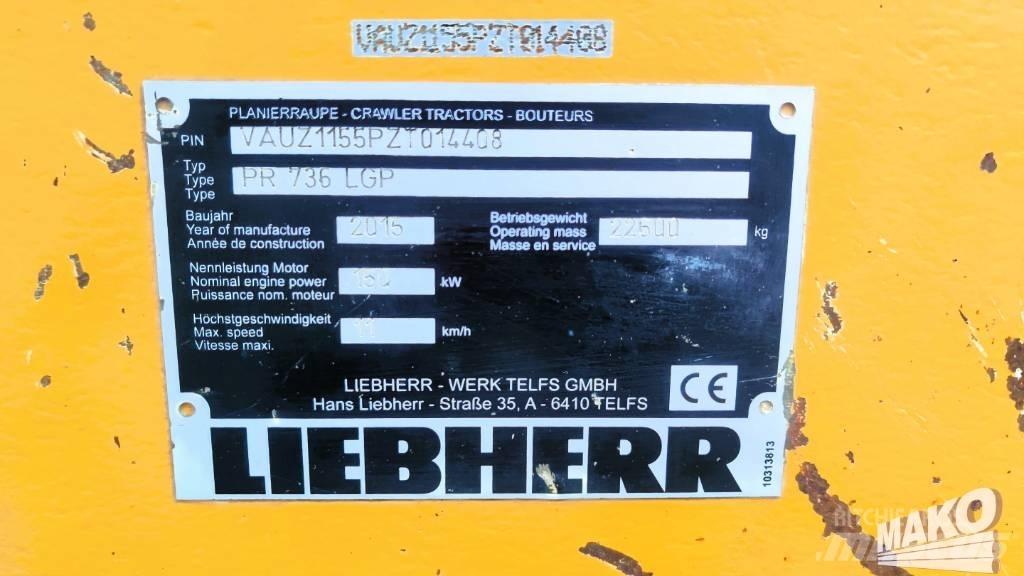 Liebherr PR 736 LGP Pásové dozéry