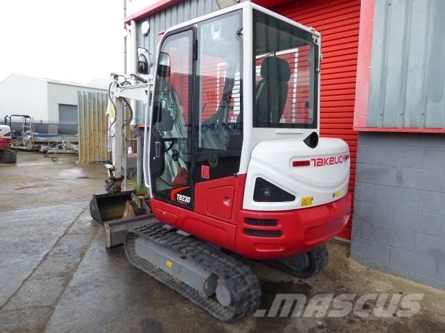 Takeuchi TB 230 Mini rýpadlá < 7t