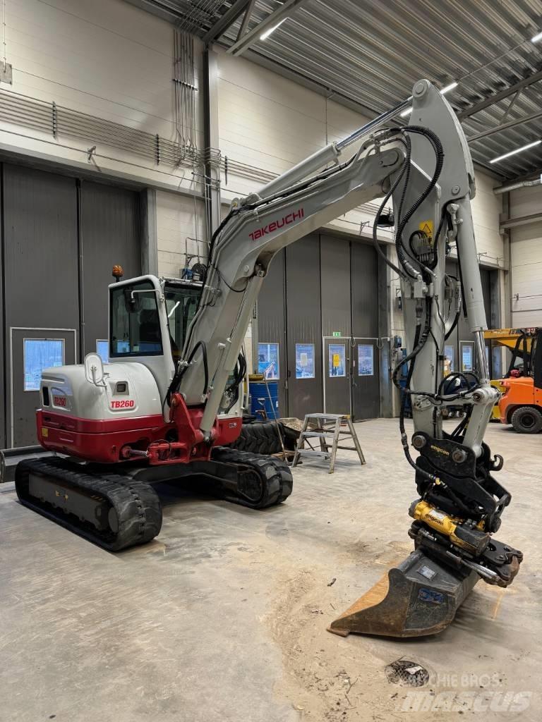 Takeuchi TB 260 Mini rýpadlá < 7t