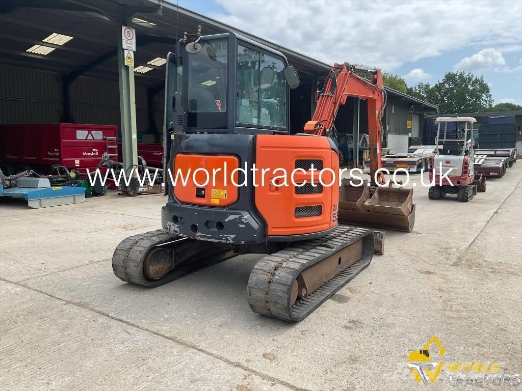 Hitachi Zaxis 55 U Midi rýpadlá 7 t - 12 t