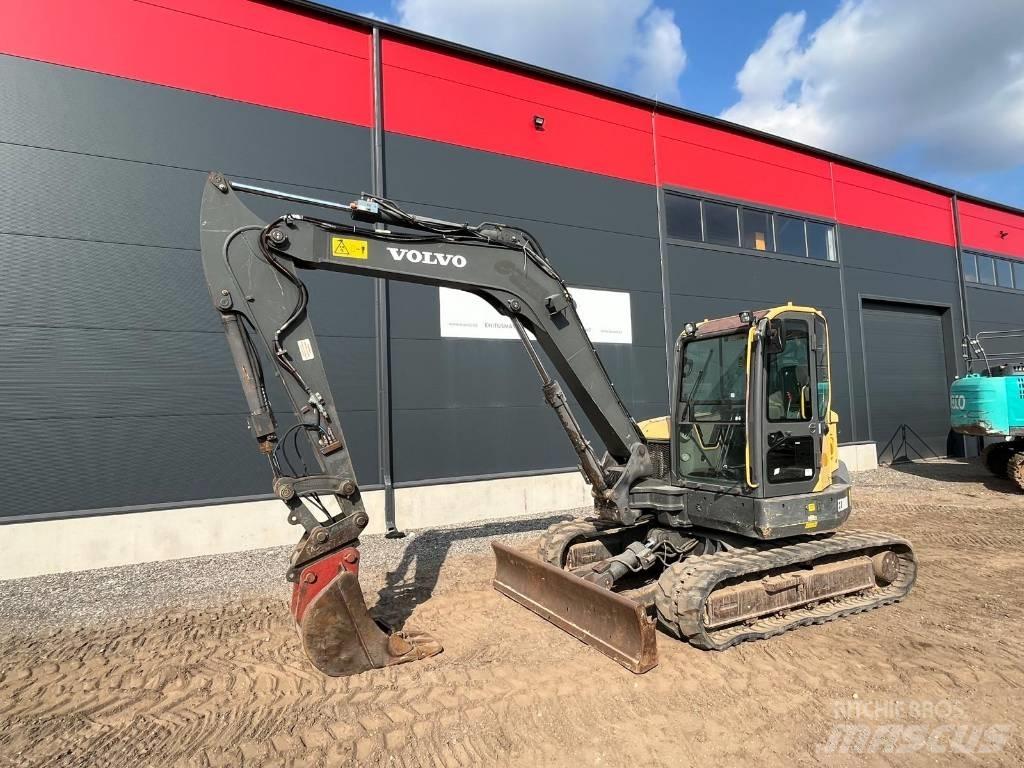 Volvo ECR 88 D Midi rýpadlá 7 t - 12 t