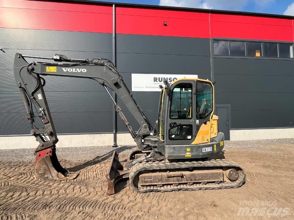 Volvo ECR 88 D Midi rýpadlá 7 t - 12 t