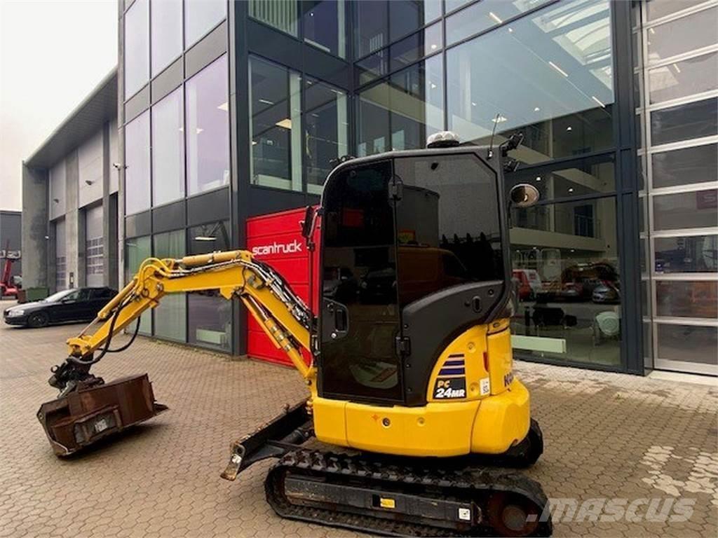 Komatsu PC24MR-5 Kolesové rýpadlá