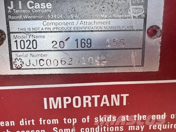 Case IH 1020 Kombajnove hlavice