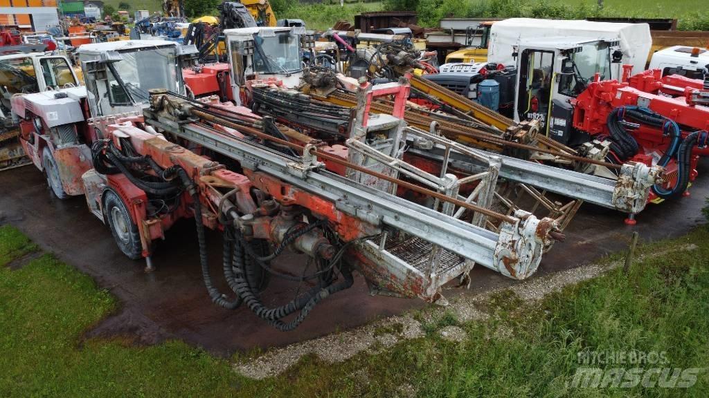 Sandvik DT820SC Tunelové a podzemné banské vŕtačky