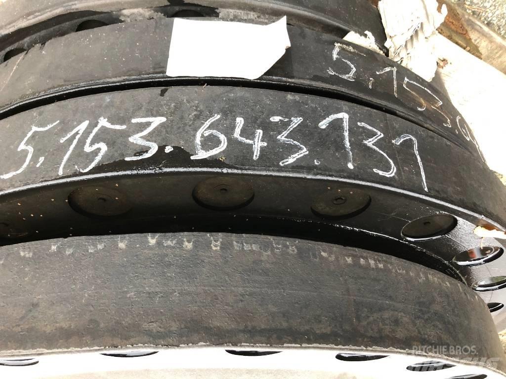 Terex Stenskyddsring Pneumatiky, kolesá a ráfiky