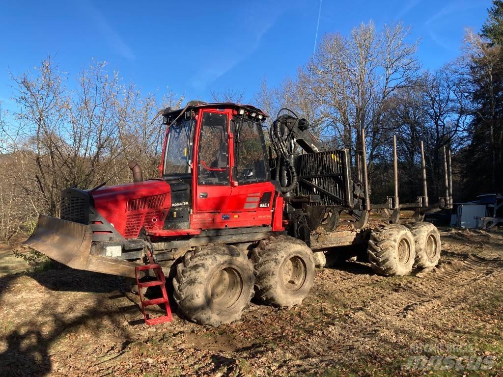 Komatsu 855.1 Lesné traktory