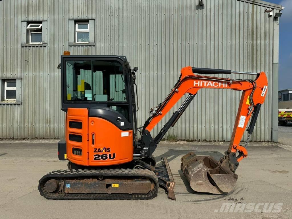 Hitachi ZX 26 U-5 Mini rýpadlá < 7t