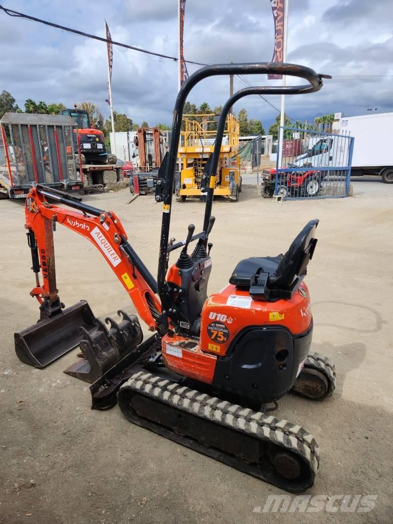 Kubota U 10-3 Mini rýpadlá < 7t
