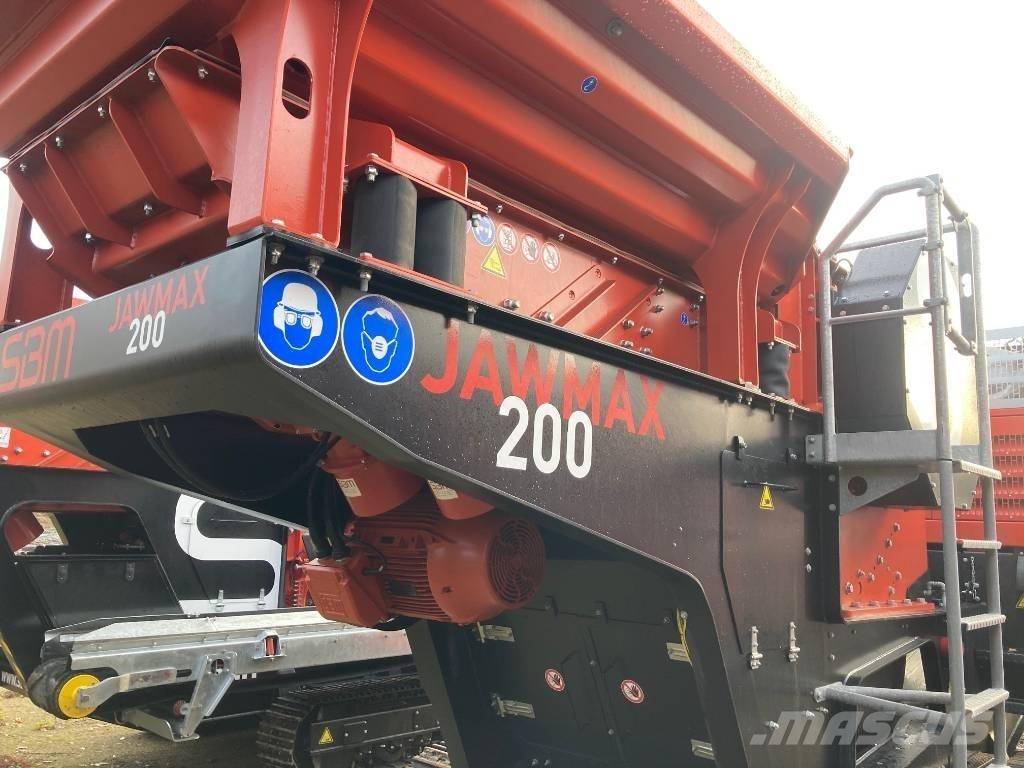 SBM Jawmax 200 Mobilné drviče