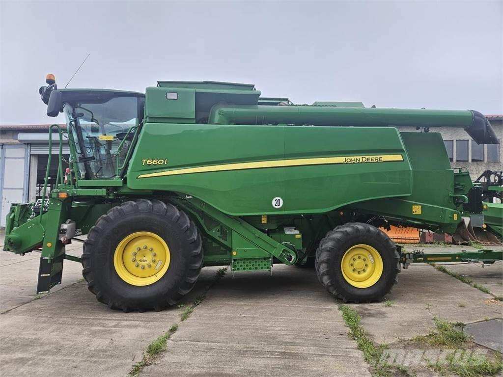 John Deere T 660i Kombinované zberacie stroje
