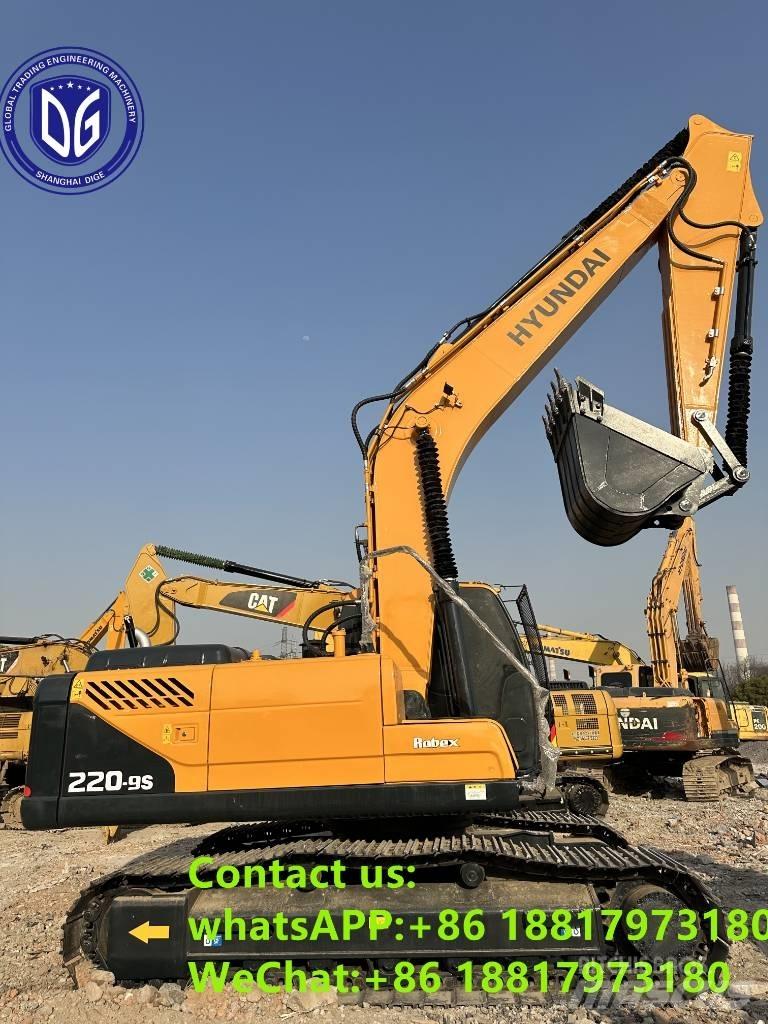 Hyundai 220-9S Pásové rýpadlá