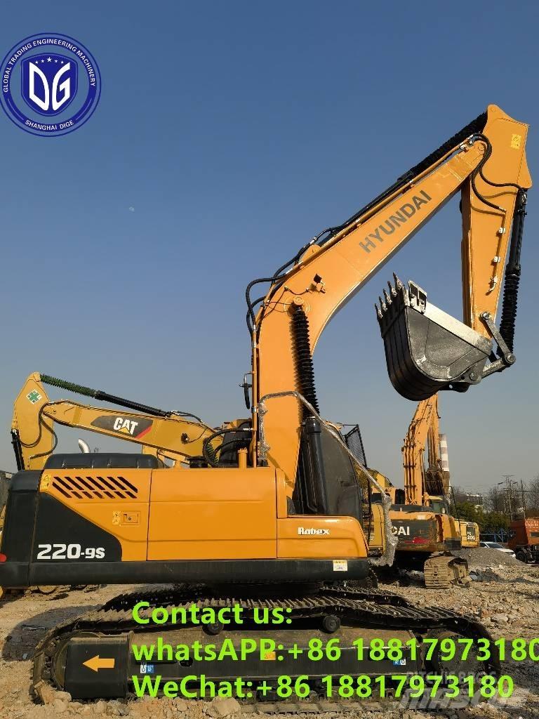 Hyundai 220-9S Pásové rýpadlá