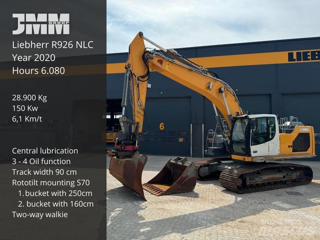 Liebherr R926 Pásové rýpadlá