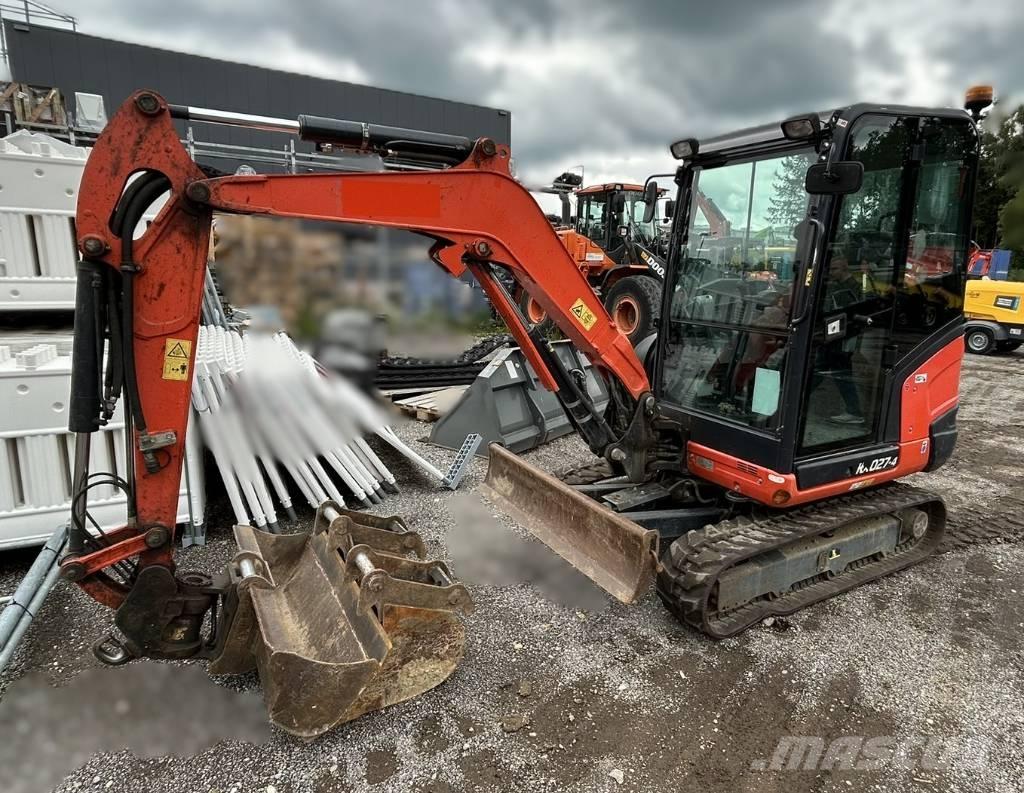 Kubota KX 027 Mini rýpadlá < 7t