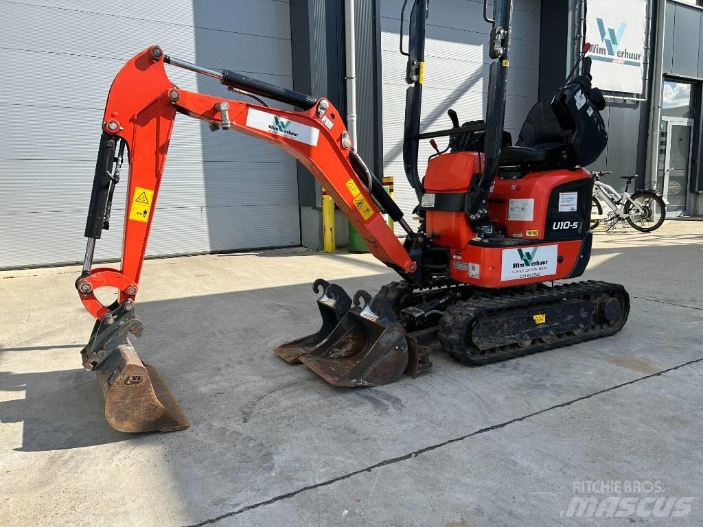 Kubota U 10-5 Mini rýpadlá < 7t