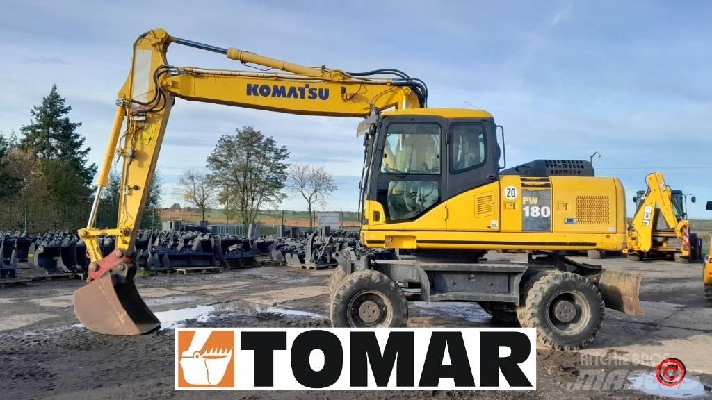 Komatsu PW 180-7 Kolesové rýpadlá