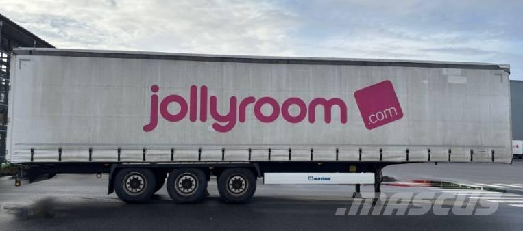 Krone SD Prívesy s bočnou zhrnovacou plachtou