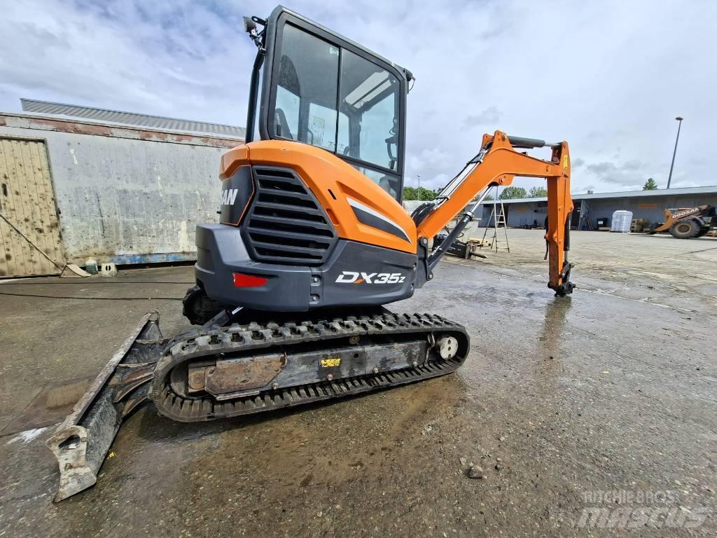 Doosan DX 35 Z Mini rýpadlá < 7t