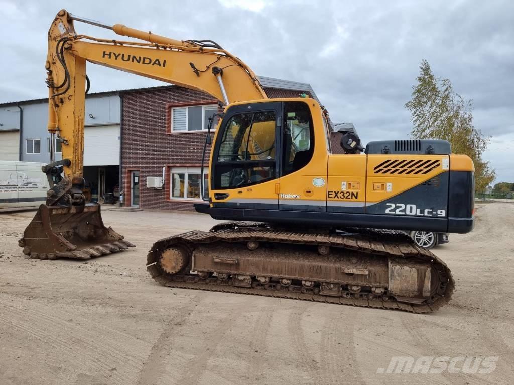 Hyundai R 220 LC-9 A Pásové rýpadlá