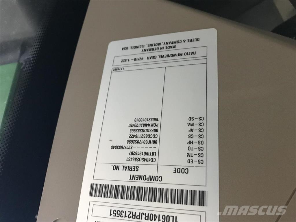 John Deere 6R 140 Traktory