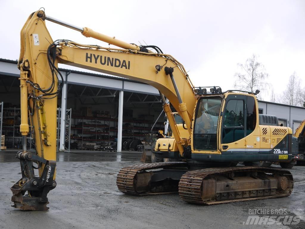 Hyundai R 220 LC-9A Pásové rýpadlá