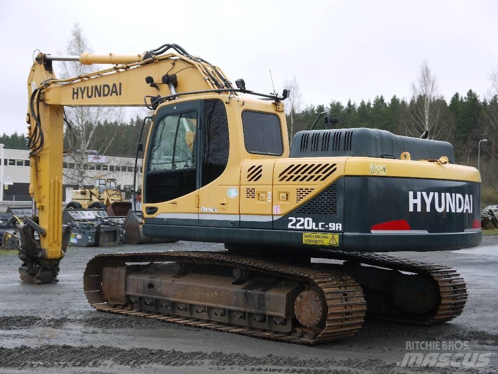 Hyundai R 220 LC-9A Pásové rýpadlá