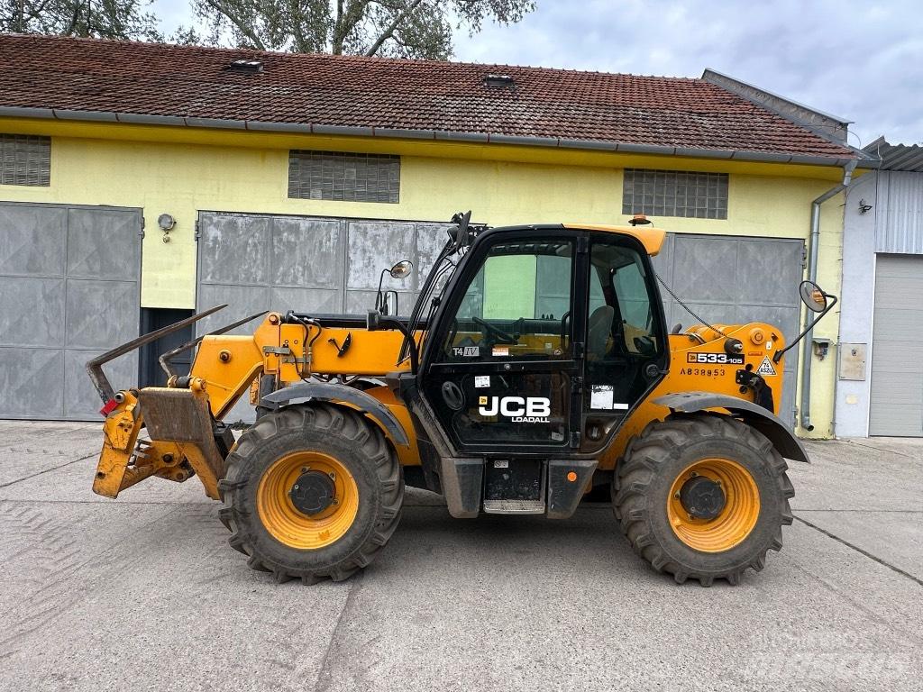 JCB 533-105 Teleskopické manipulátory