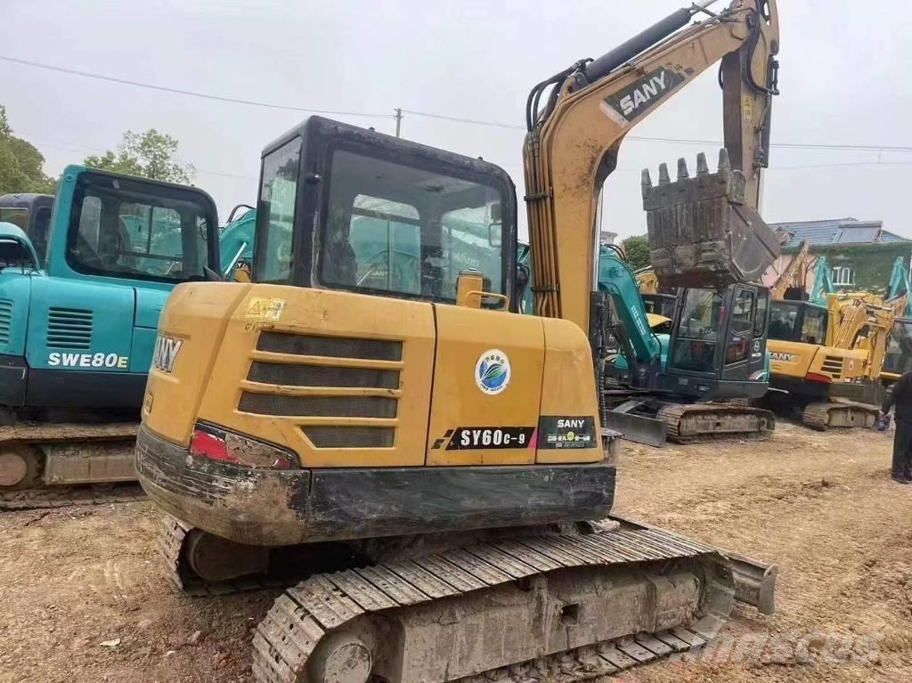 Sany SY 60 C-9 Pásové rýpadlá