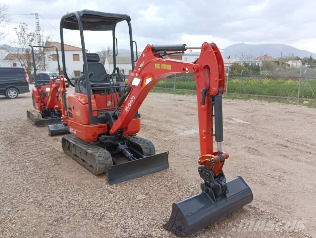Kubota U 17-3A Mini rýpadlá < 7t