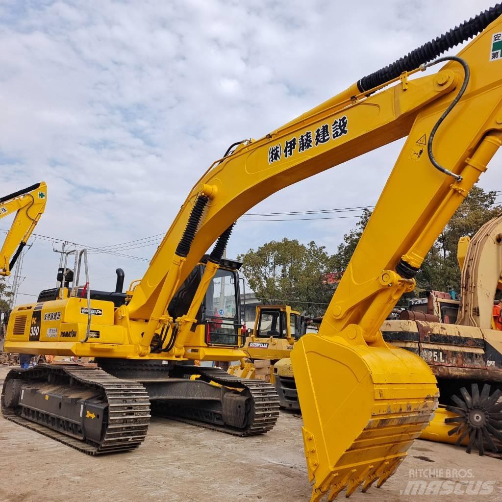 Komatsu PC 350-7 Pásové rýpadlá