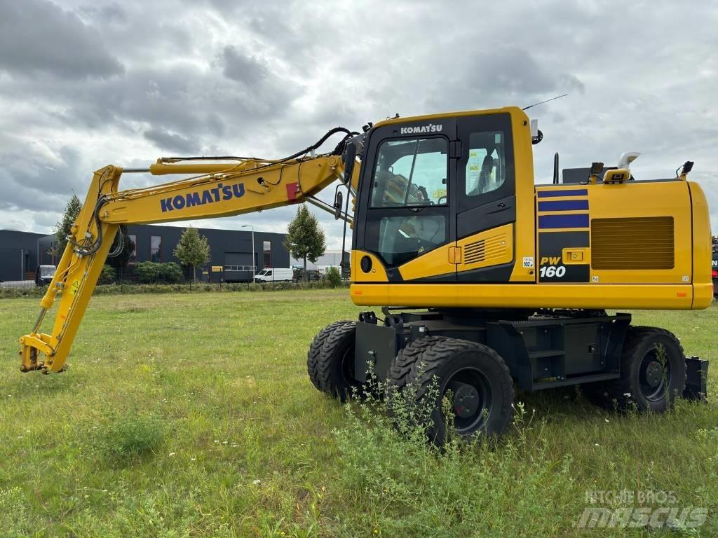 Komatsu PW160-11E0 Kolesové rýpadlá