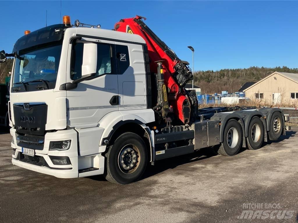 MAN TGS 35.510 Autožeriavy, hydraulické ruky