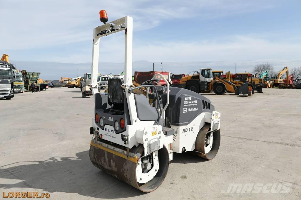 Hamm HD 12 VV Tandemové valce
