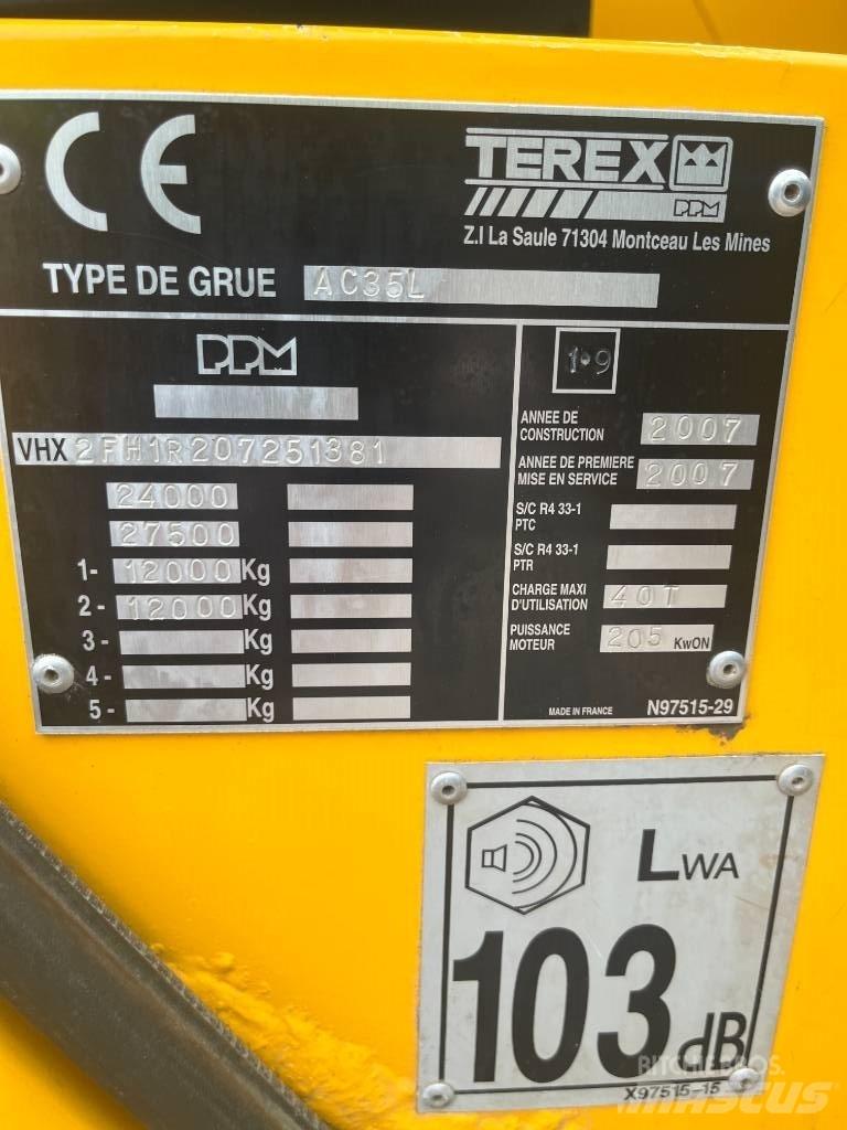 Terex Demag AC 35-L Žeriavy pre ťažký terén
