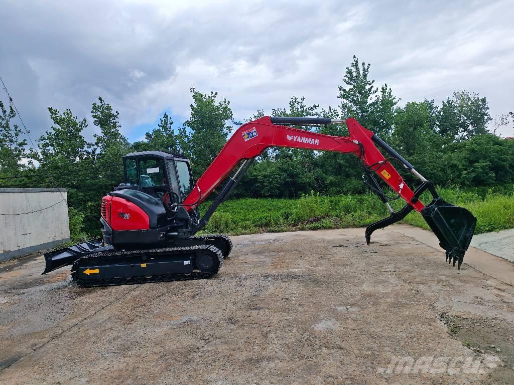 Yanmar Vio 80 Midi rýpadlá 7 t - 12 t