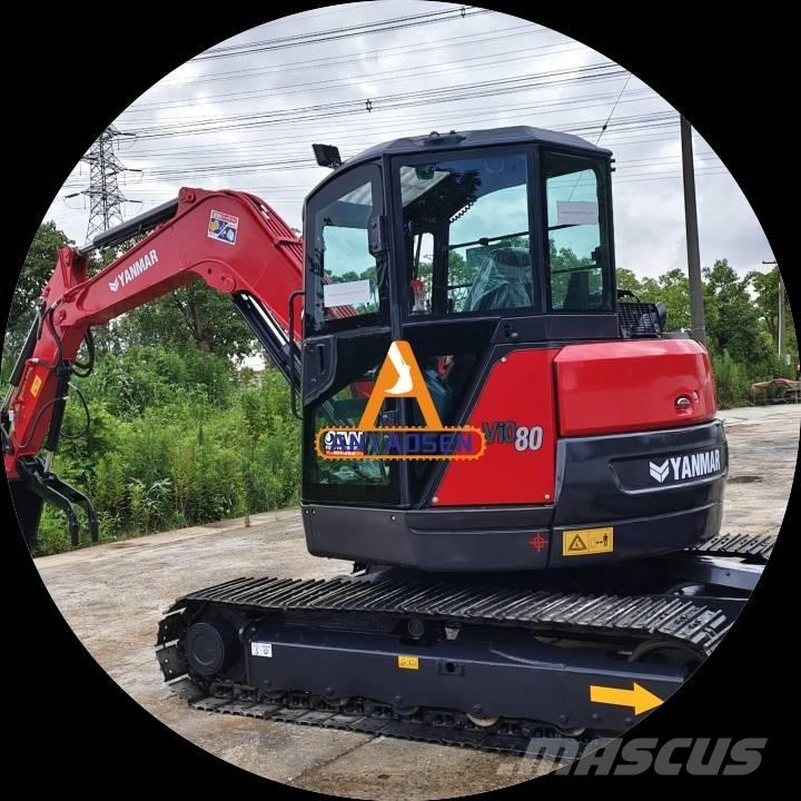 Yanmar Vio 80 Midi rýpadlá 7 t - 12 t