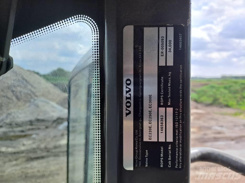 Volvo EC300EL Pásové rýpadlá