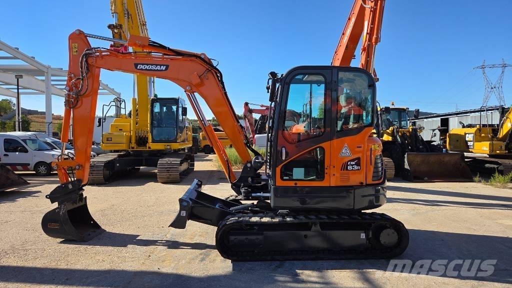 Doosan DX 63 R Mini rýpadlá < 7t