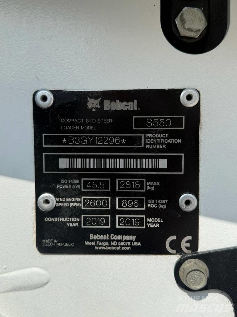 Bobcat S 550 Šmykom riadené nakladače