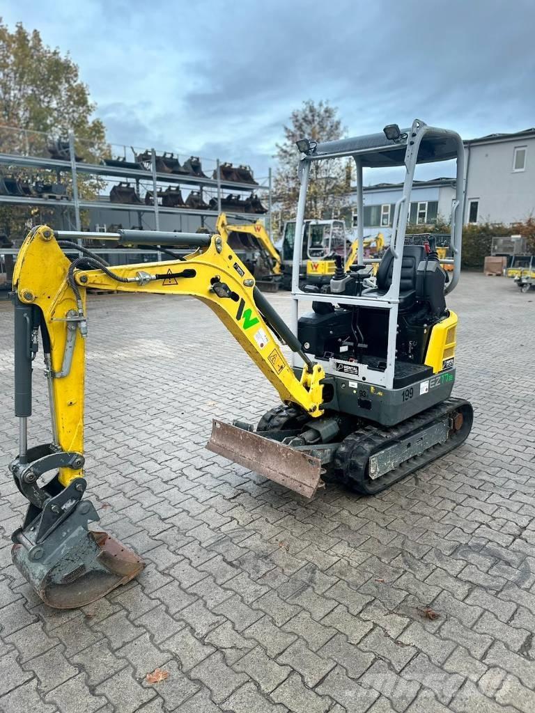 Wacker Neuson EZ17e Pásové rýpadlá