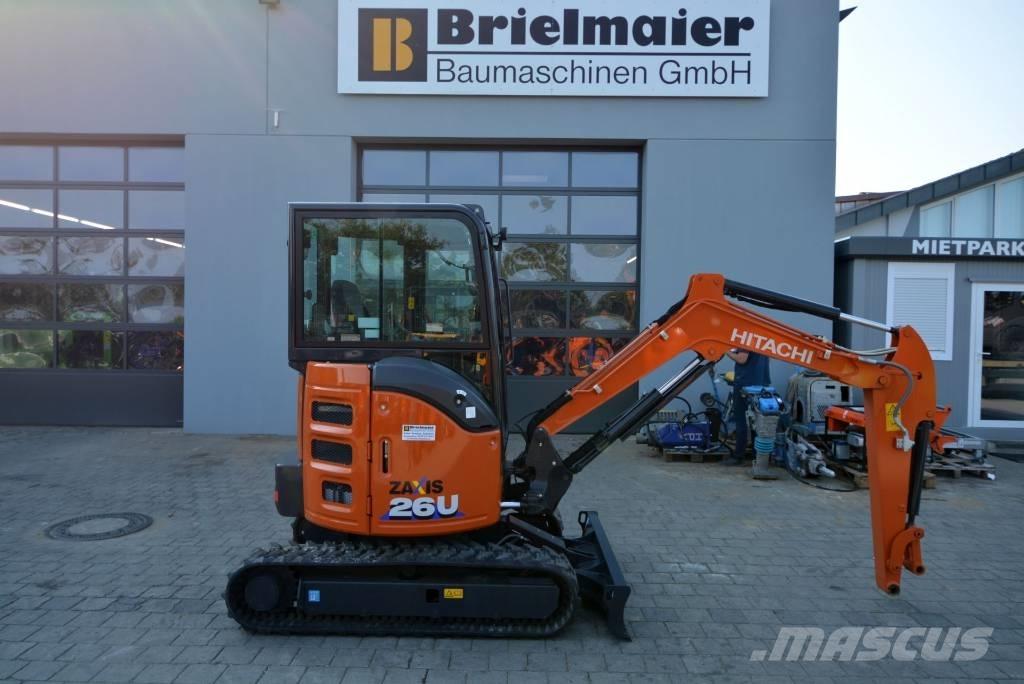 Hitachi ZX 26 U-6 Mini rýpadlá < 7t