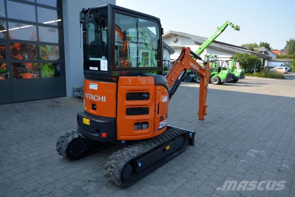 Hitachi ZX 26 U-6 Mini rýpadlá < 7t
