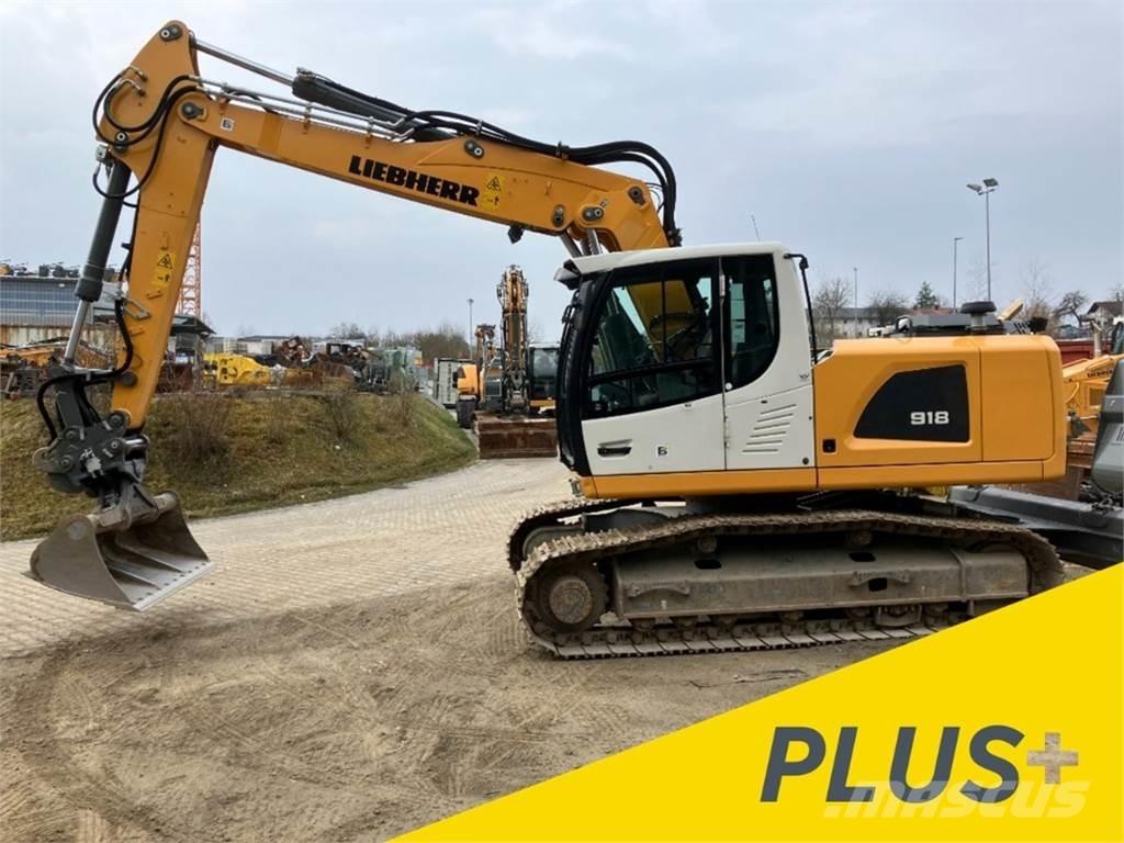 Liebherr R918 Pásové rýpadlá