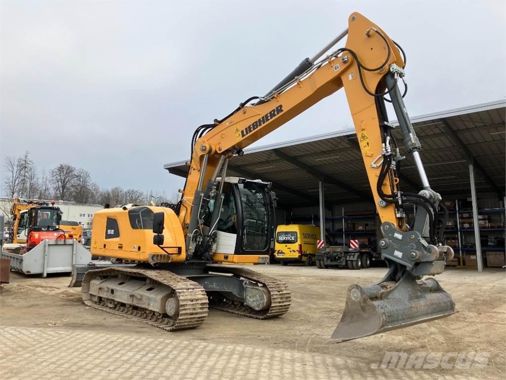 Liebherr R918 Pásové rýpadlá