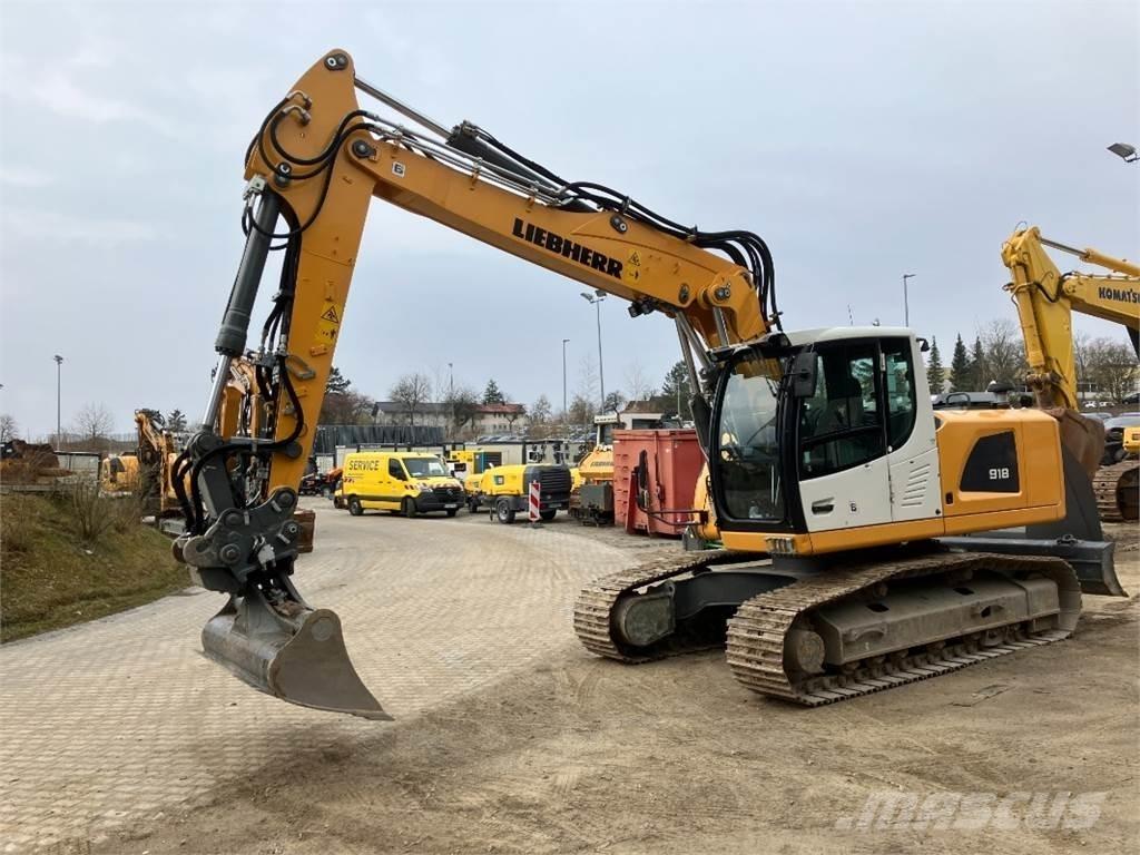 Liebherr R918 Pásové rýpadlá