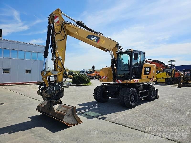 CAT M 318 F Kolesové rýpadlá