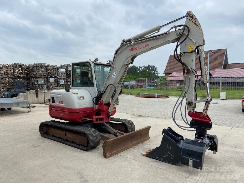Takeuchi TB 260 Mini rýpadlá < 7t