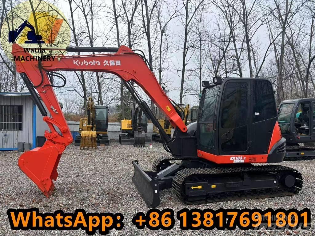 Kubota KX 183 Mini rýpadlá < 7t